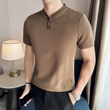 Sovereign Luxe Henley Tee